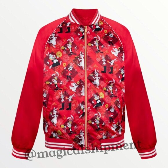 Disney Jackets & Blazers - Disney Parks - Year of the Rabbit Lunar New Year 2023 Varsity Adult Jacket